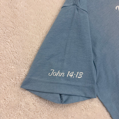 In Jesus Name Amen T-Shirt John 14:13 Christian Faith Graphic Tee, Unisex