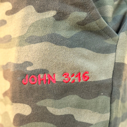 Jesus Is The G.O.A.T Embroidered Unisex Zip Up Hoodie and Jogger Sweatpants Set
